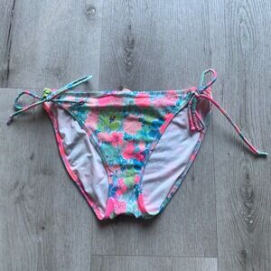 Victoria's Secret Womens FloralMix-and-Match Cheeky String Bikini Bottom